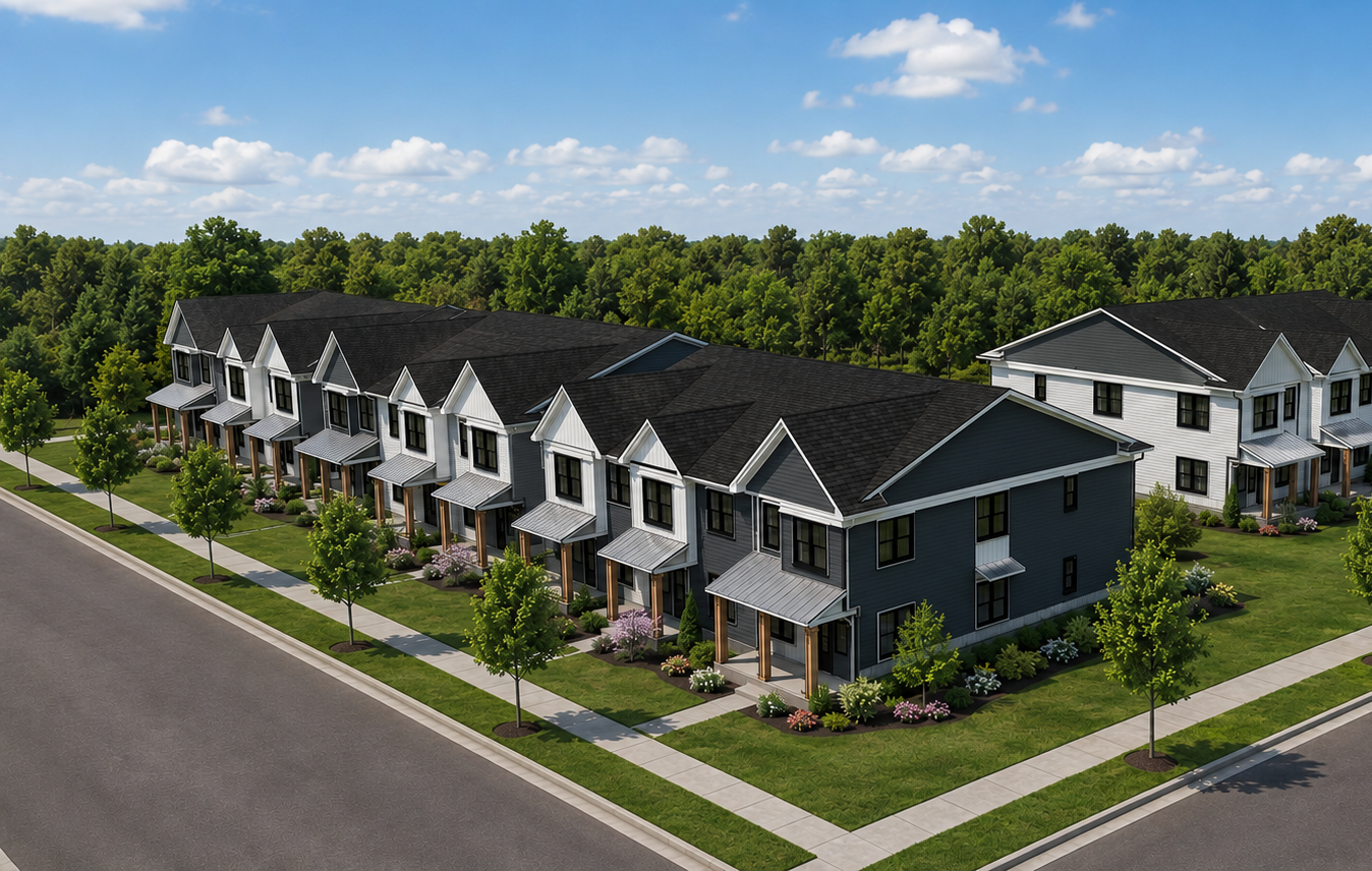 Belmont Square Townhomes Rendering